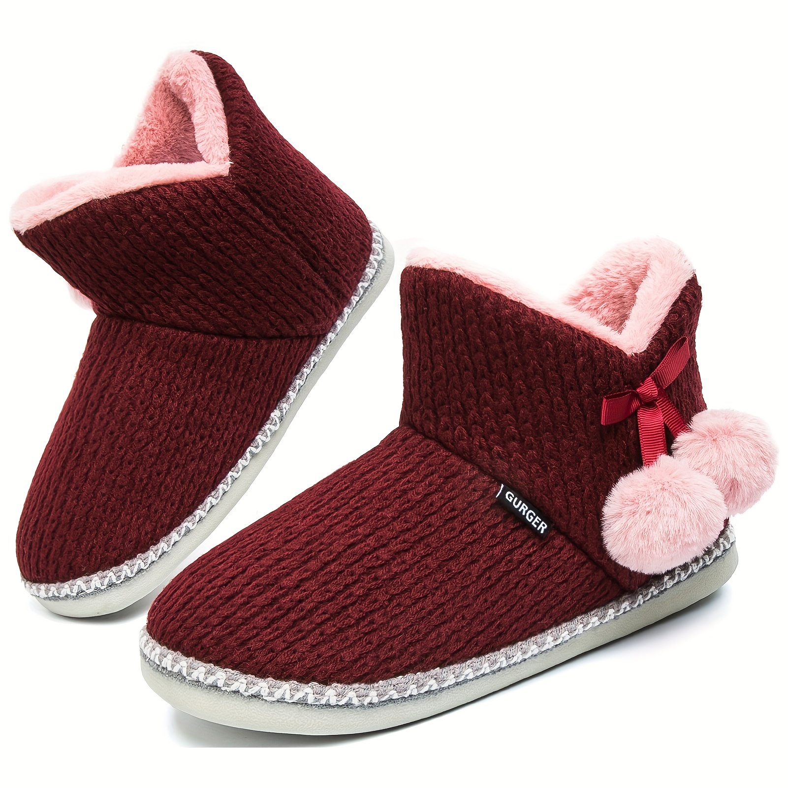 ladies warm boot slippers
