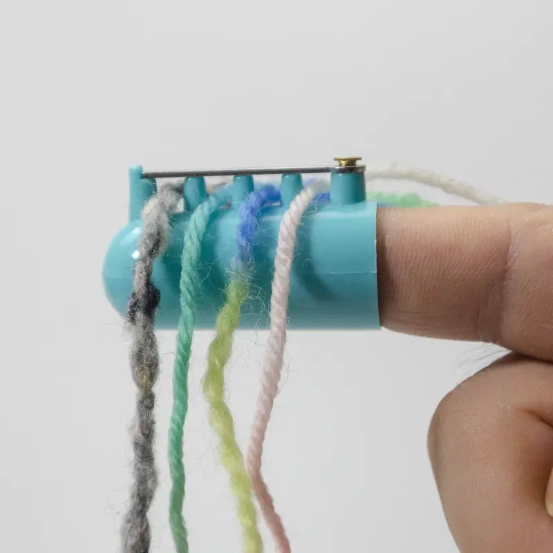 Upgrade Your Knitting Craft With Plastic Yarn Guide - Temu