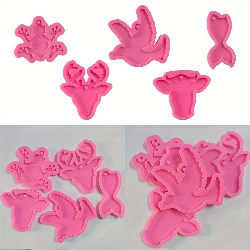 Molde De Silicona Para Manualidades, Herramienta Para Hacer Joyas, Molde De Silicona  Para Ciervos, Herramientas De Decoración De Pasteles, Pasta De Goma De  Resina, Moldes Artesanales De Azúcar Para Fondant, Envío Gratis