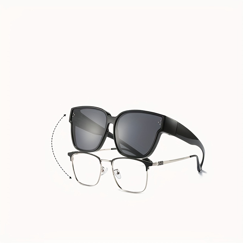 Polarized Drivers Fit Sunglasses Women Men Tr90 Wear Glasses - Temu