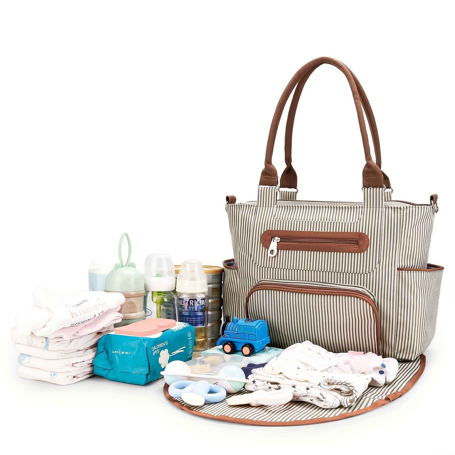 Large Capacity Diaper Bag for Baby Mom