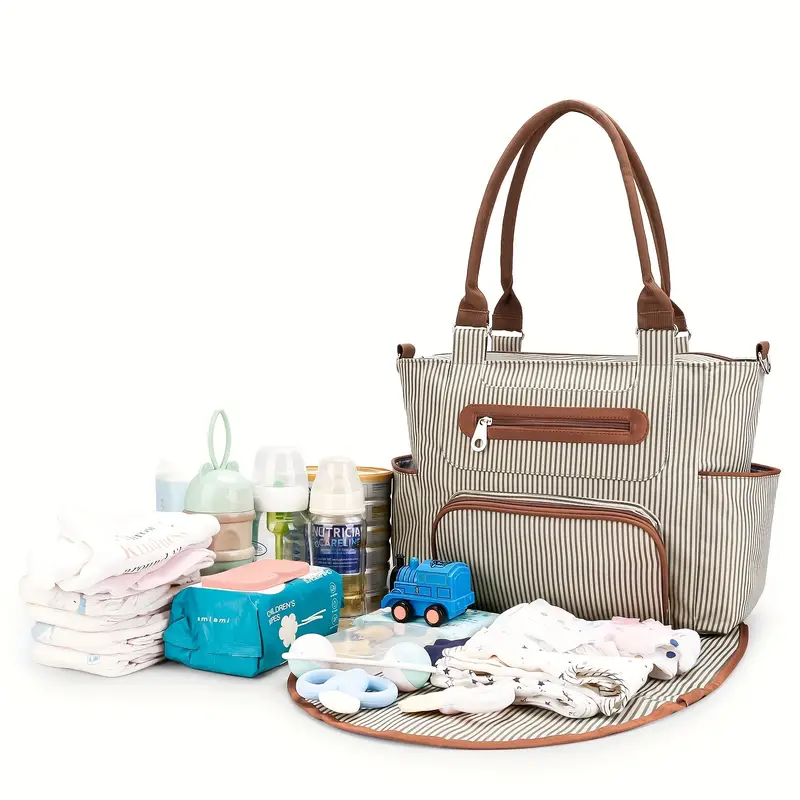 Mommy Bag Handbag Multifunctional Large Capacity Mommy Bag - Temu