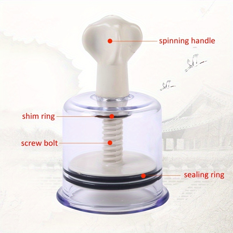 Chinese Cupping Therapy Vacuum Cupping Cup Rotating - Temu Canada