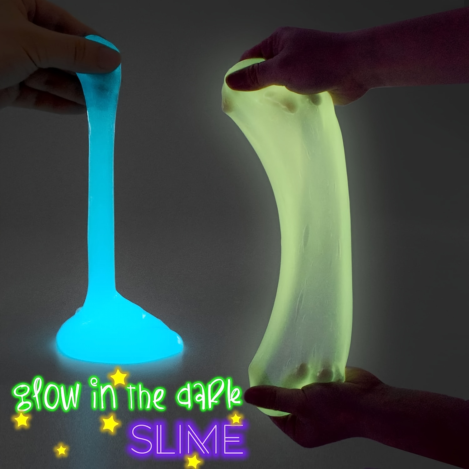 Glow In The Dark Slime Party Favors Slime Crystal Slime Kit - Temu United  Arab Emirates