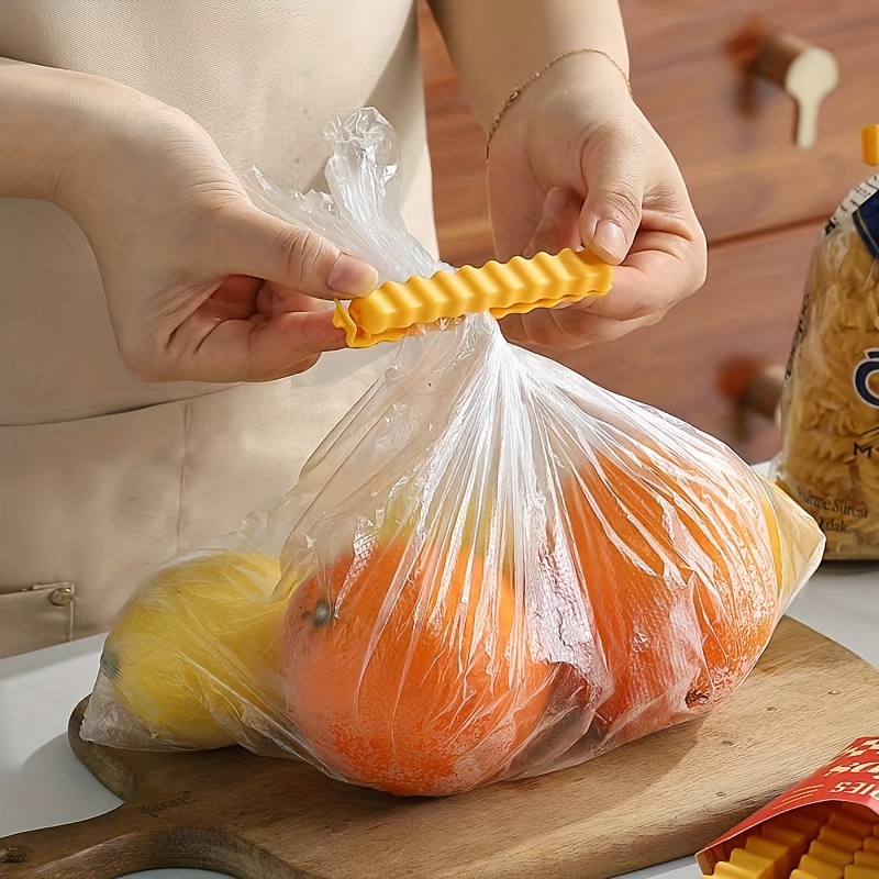 Reusable Plastic Food Sealing Clips Keep Your Kitchen Food - Temu