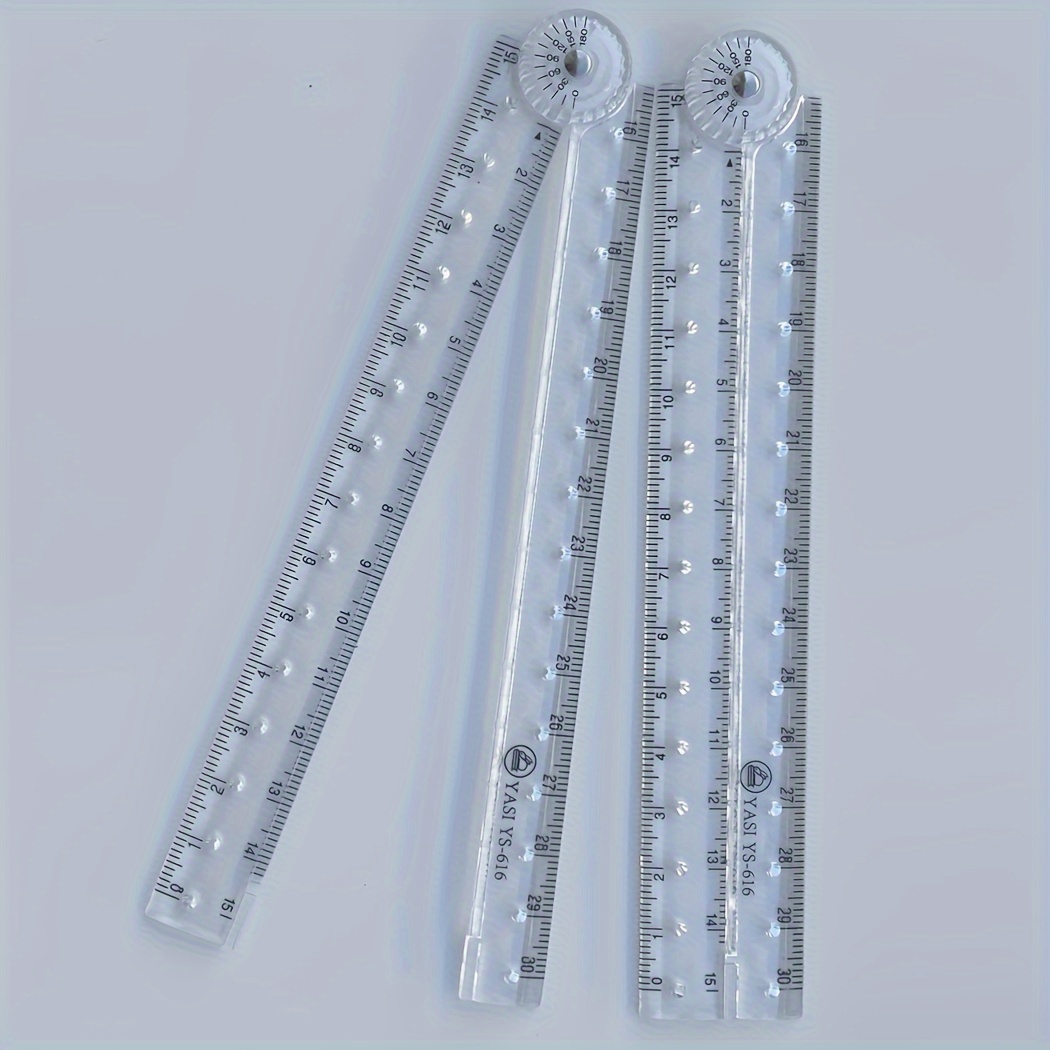 And Plastic Transparent Rulers Perfect For Primary And - Temu
