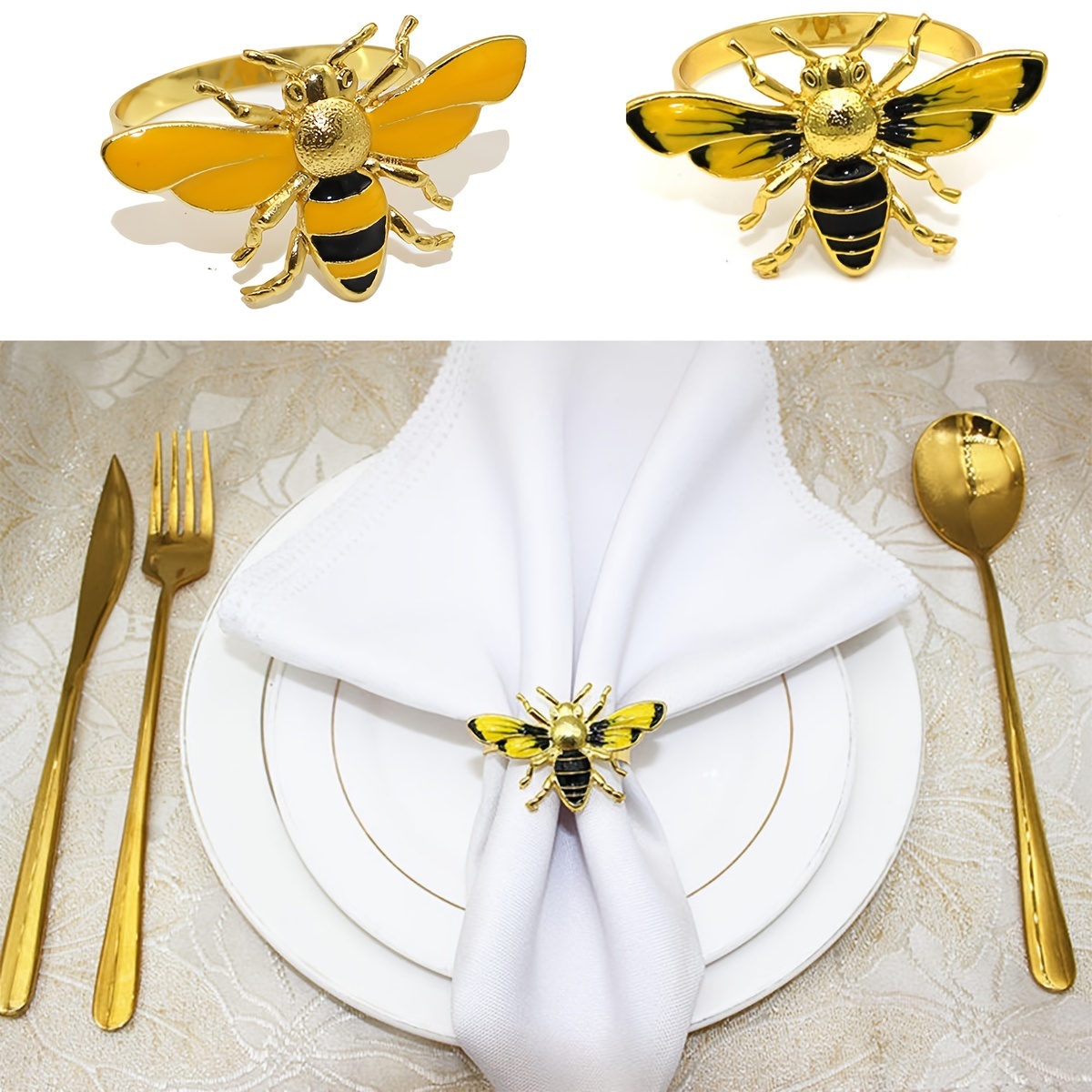 Bee Party Plates and Napkins - Happy Bee Day Party Supplies for