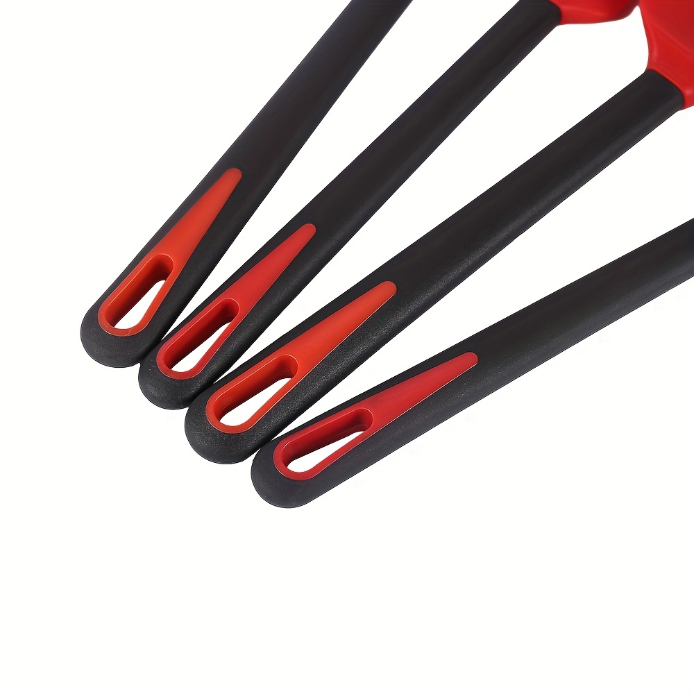 Heat Resistant Silicone Spatulas - Dishwasher Safe Baking Tools For Kitchen  Gadgets And Home Kitchen Items - Temu