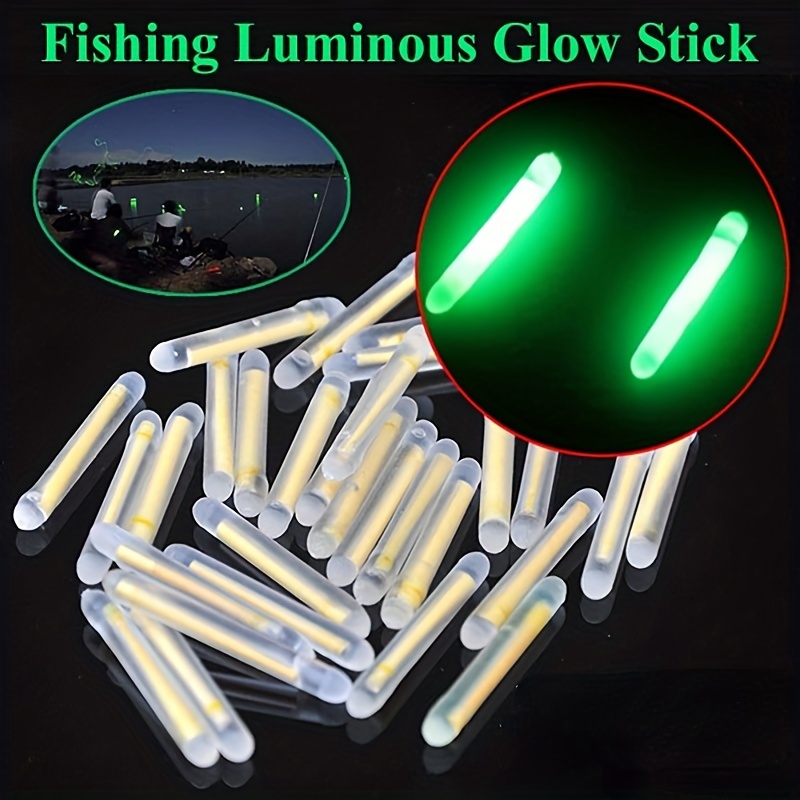 5Pcs/25Pcs/50Pcs Fishing Float Light Sticks Fluorescent Glow