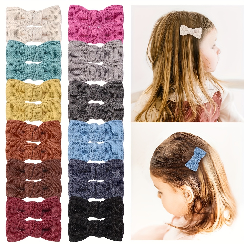 4pcs Enfants Artisanat Tissu Broderie Bow Design Bandeau Mignon Clips De  Cheveux Accessoires De Cheveux Princesse Pour Bébé Filles - Temu France