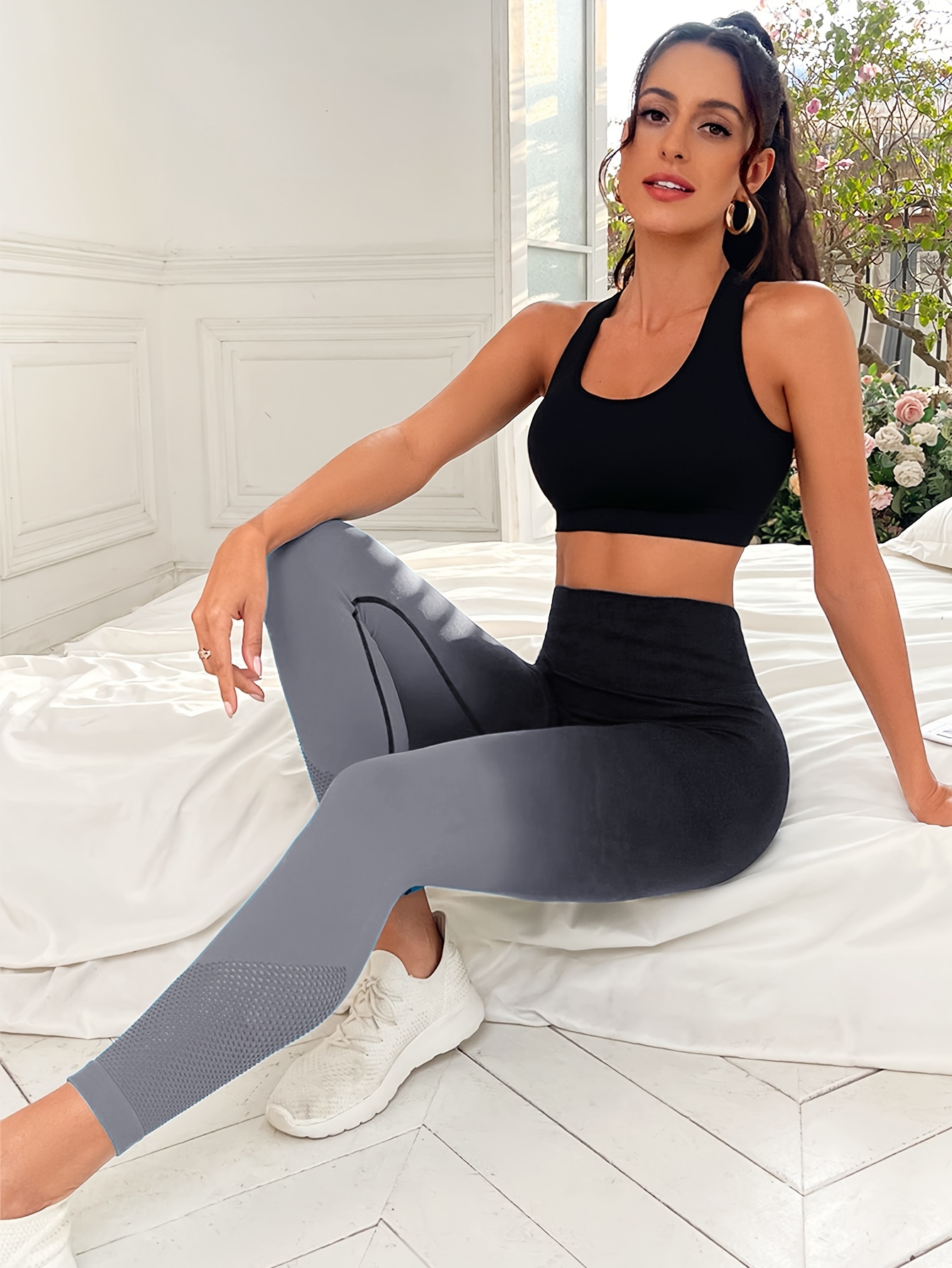 Yoga Outfits Trample Foot Lift Hip Sports Pants High Waist