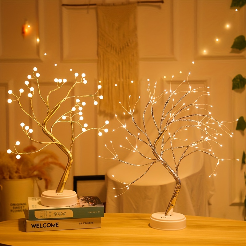 Large Medium Small Simulation Christmas Tree Led Copper Wire - Temu