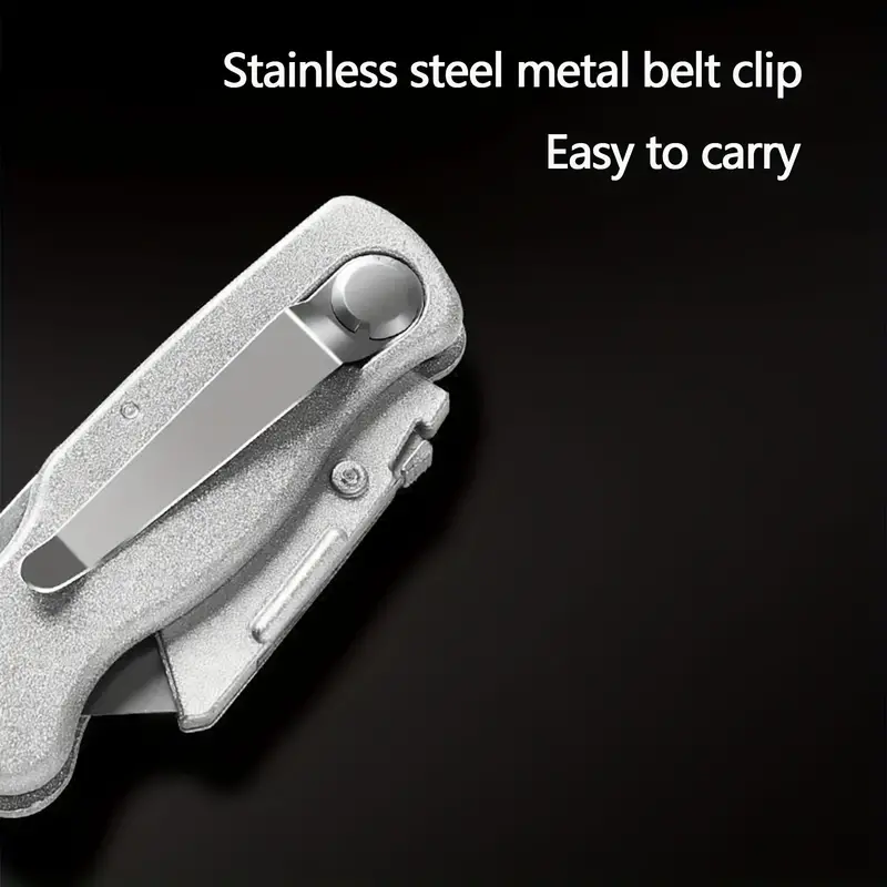 Alloy Steel Utility Knife Box Opener Metal Blade Large Box - Temu