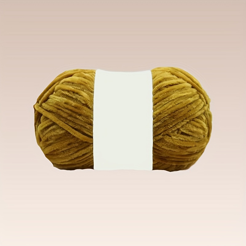 40m/Roll Velvet Yarn Colorful Cotton Knitting Yarn Crochet Yarn Knitting  Wool Yarn DIY Sweater Scarf Hand Knitting Yarns