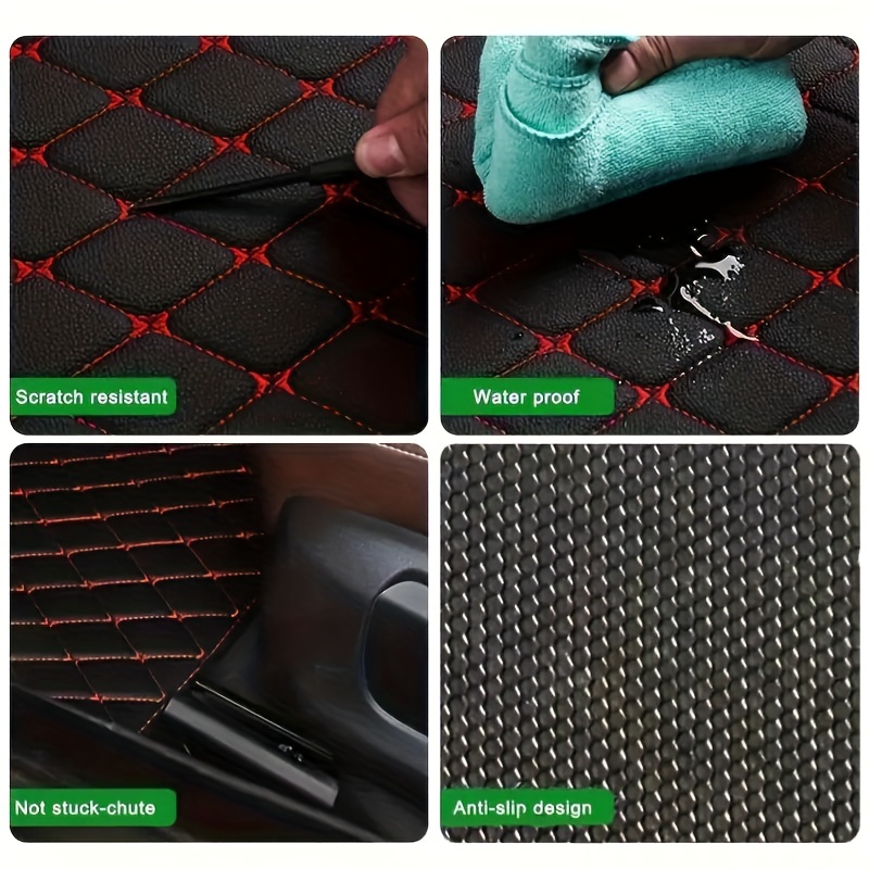 Fußmatten Auto-Fußmatten Teppiche Benutzerdefinierte Auto-Innenausstattung  Vorne Hinten Seitenteppiche Für Tracker 2019 2020 2021 Auto Fußmatten  Teppich (Color : Alles schwarz) : : Auto & Motorrad