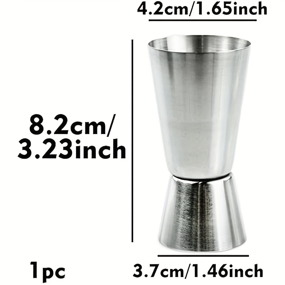 Stainless Steel Double Spirit Cocktail Measuring Cup Jigger