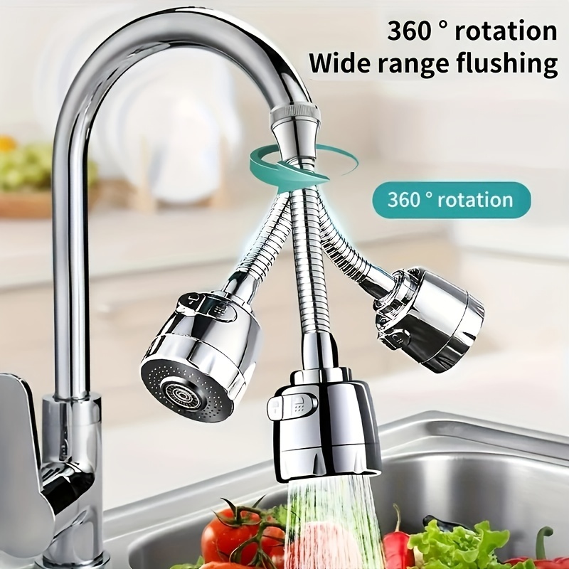 360 Degree Rotating Pressurized Faucet Splash proof Head - Temu