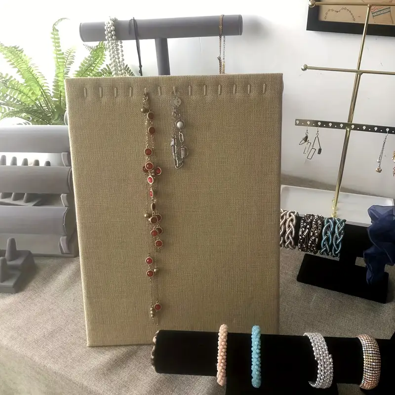 Tall Necklace Display With 13 Hooks Stylish Jewelry Display - Temu