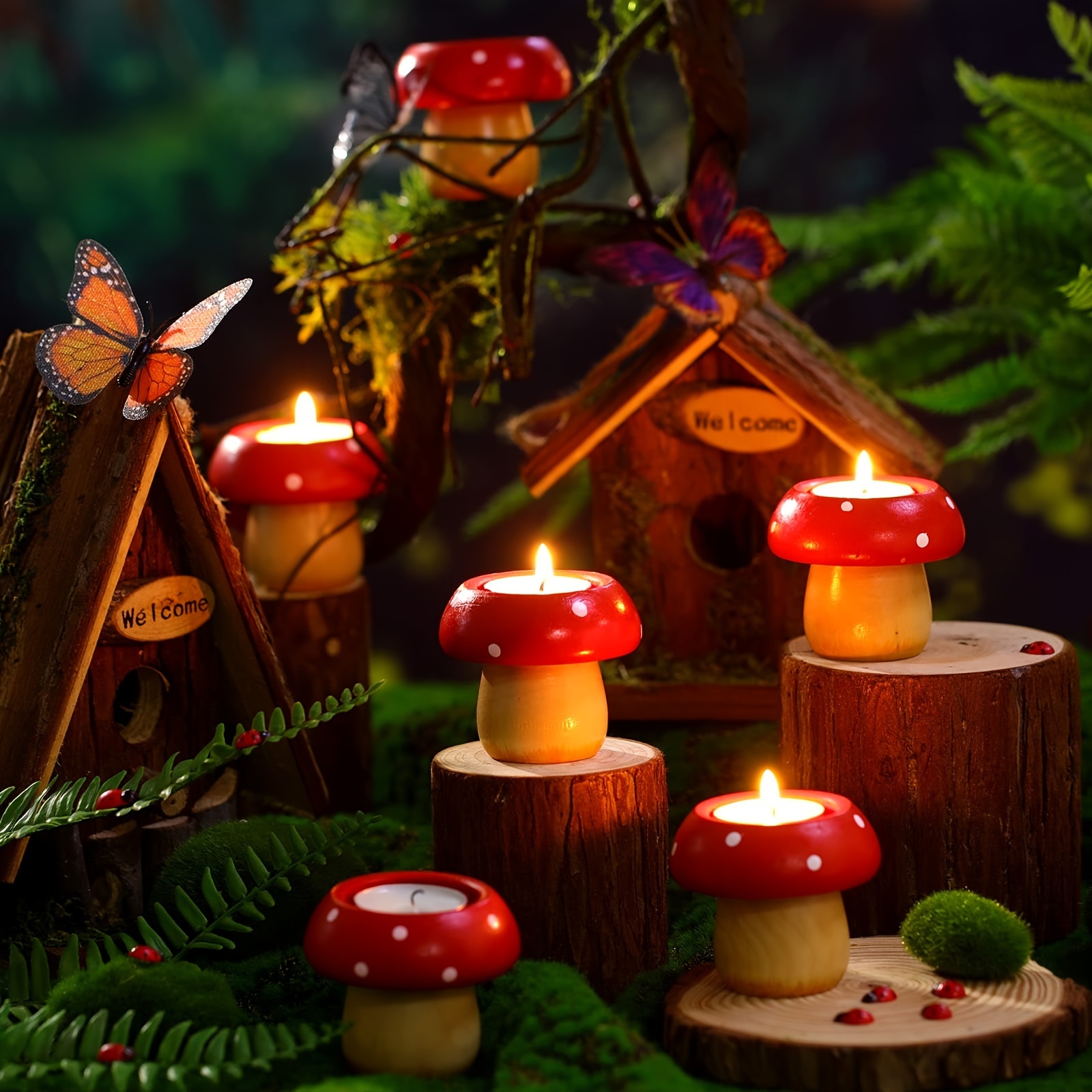 Retro Shabby Candle Holder Decorative Birdcage Candle Holder - Temu Canada