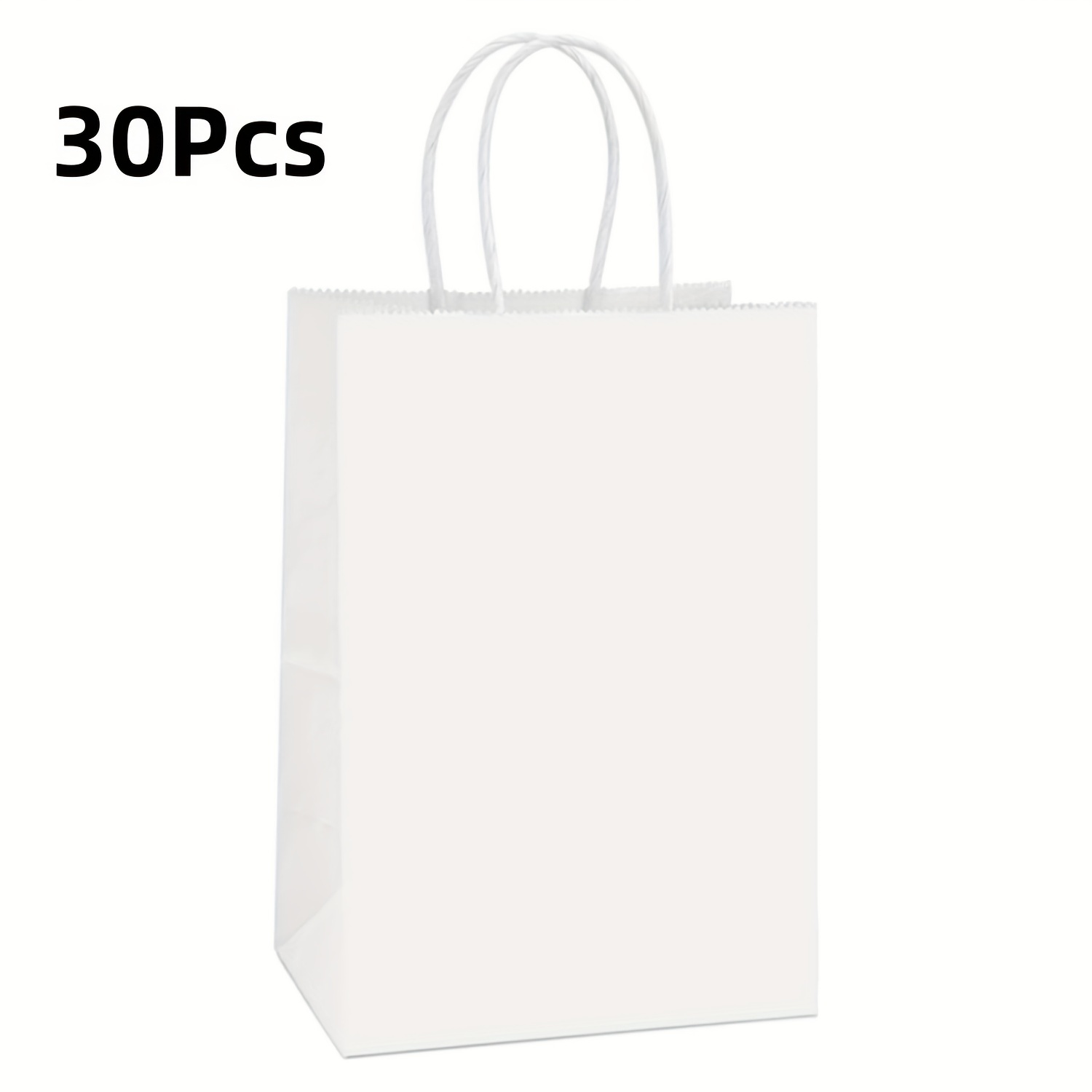cheap small kraft white paper bags