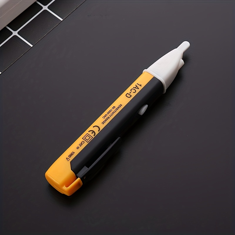 

1pc Ac Electric Voltage Power Detector Sensor Tester Non-contact Pen Stick 90~1000v