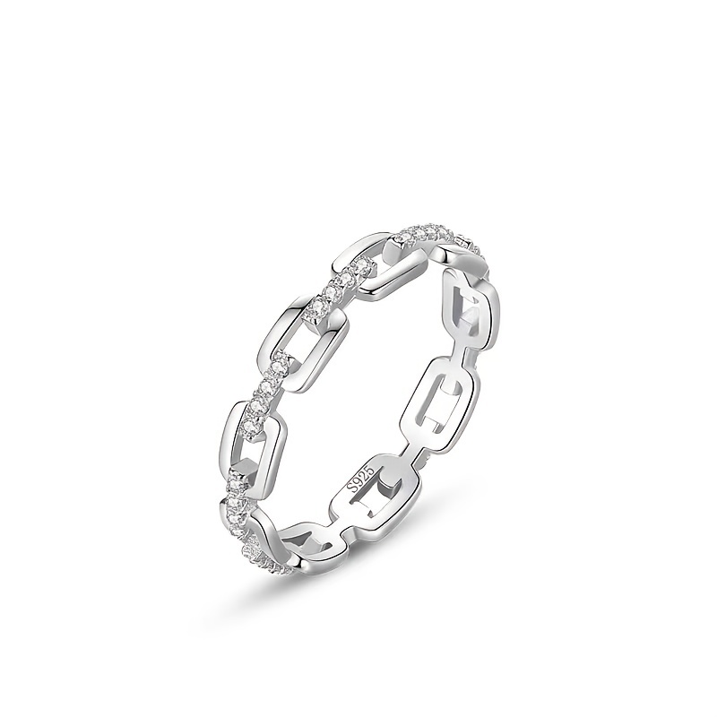 Anello Regolabile In Argento Sterling 925, Larghezza 5 Mm, Elegante, In Confezione Regalo, Fatto A Mano
