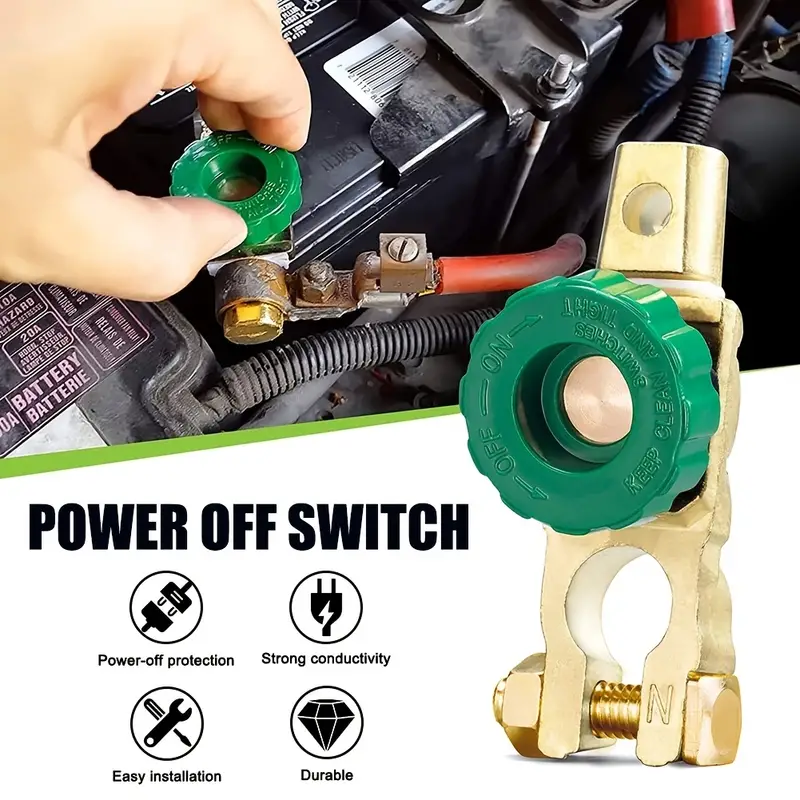 Quickly Cut Power to Your Car Battery with this Battery Isolator Switch -  Auto Car Accessories
