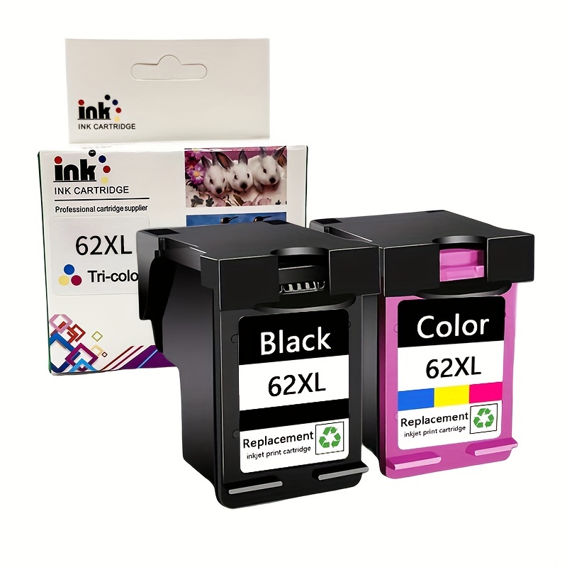 Remanufactured 62xl 62 62 Xl Refilled Ink Cartridge - Temu