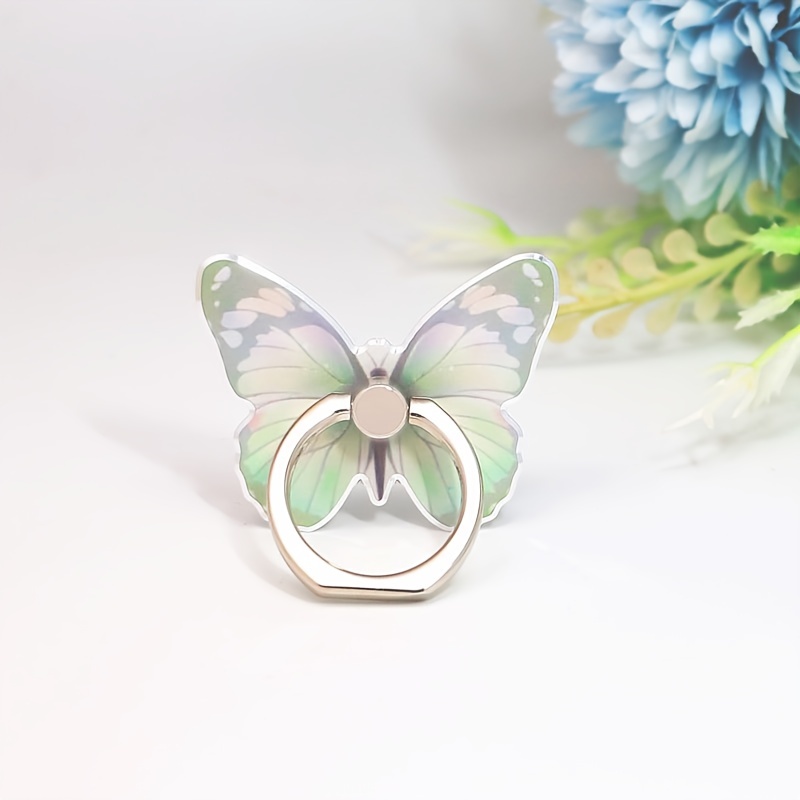 Butterfly Cell Phone Ring Holder, 360°Rotation Phone Ring Grip, Compatible  with