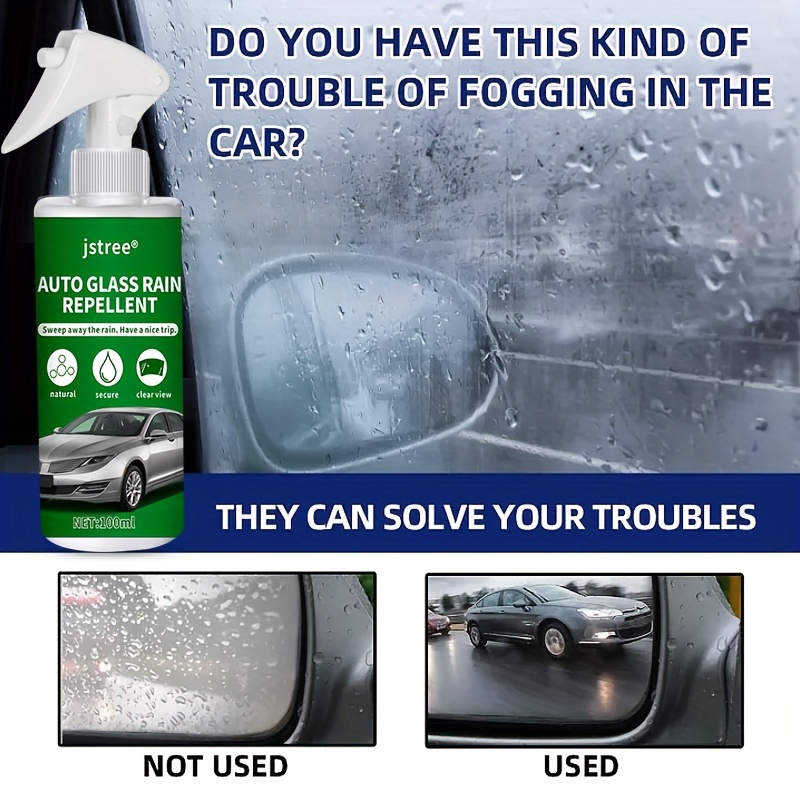 Car Glass Anti Fog Spray Rain Proofing Agent - Temu