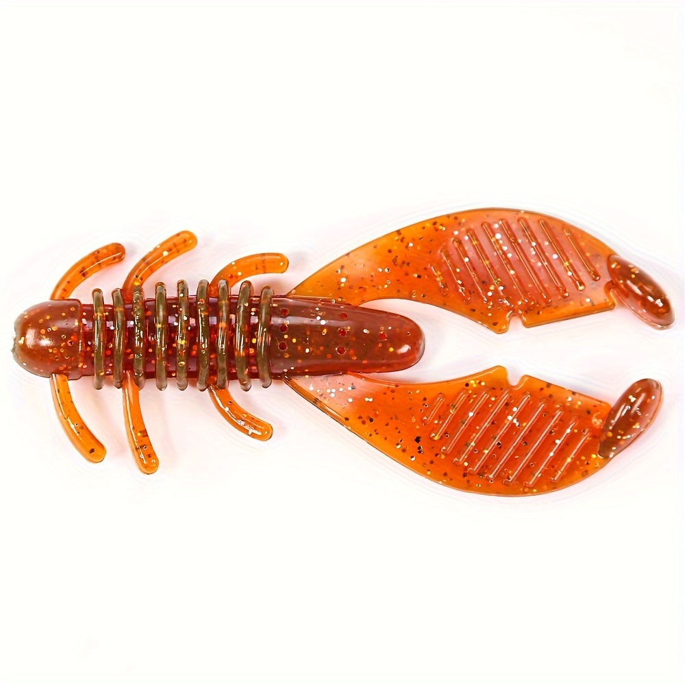 Craws Shrimp Silicone Soft Bait Plastic Fishing Lures Bass - Temu