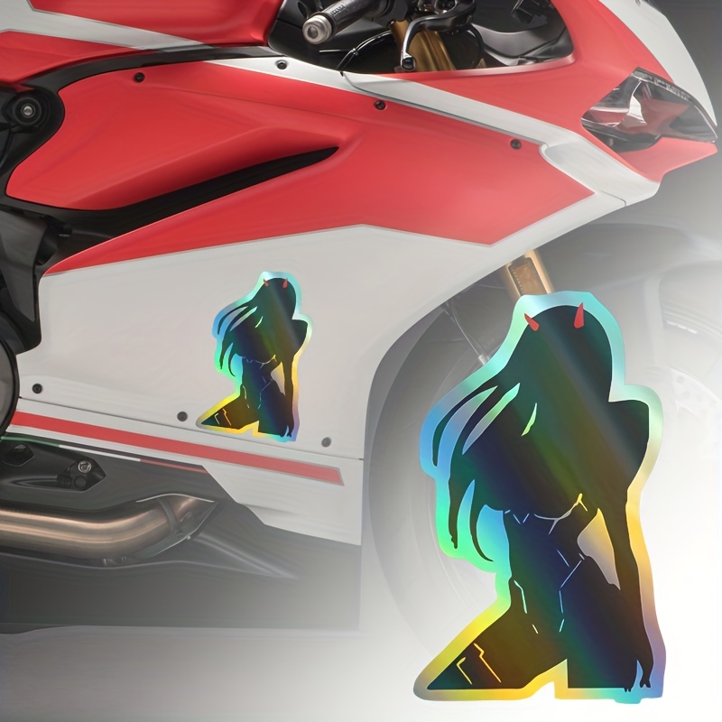 Motorradhelm-aufkleber, Leuchtende Motorrad-cool-helm-aufkleber, Trendige  Modifizierte Helme - Auto - Temu Austria