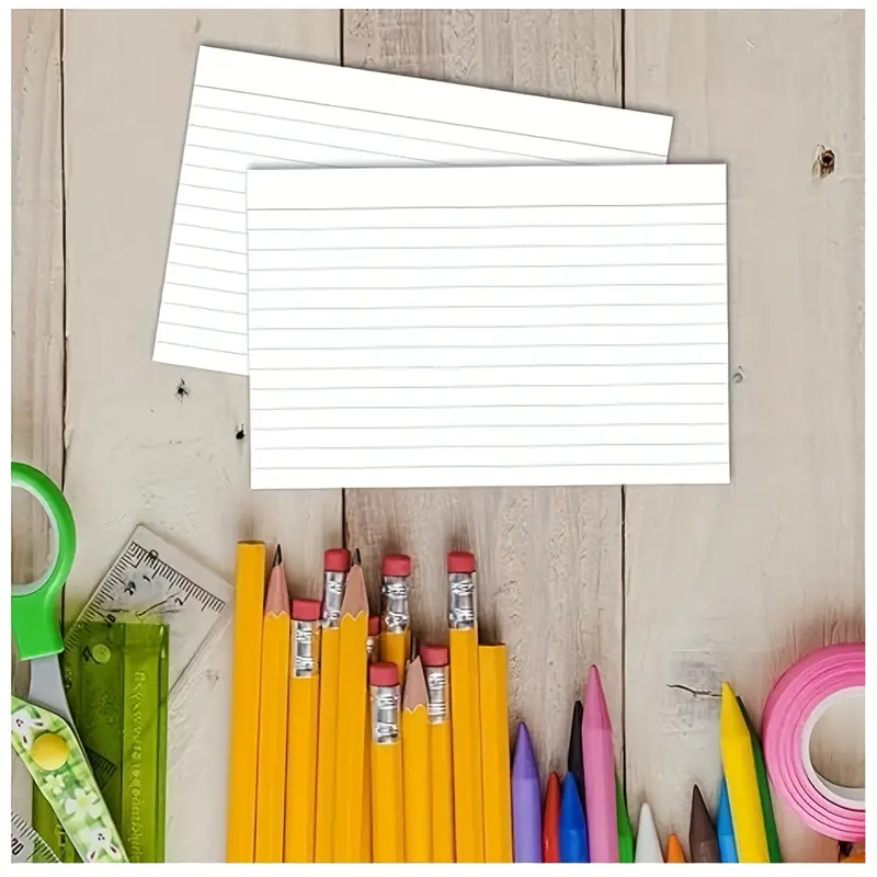 Paper Index Cards Record Cards Note Cards learning Cards - Temu
