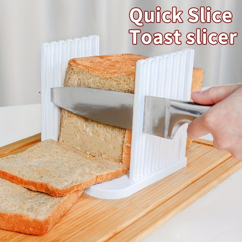 Toast Cutting Guide, Plastic Toast Slicer, For Slicing Bread, Kitchen  Gadgets, Kitchen Accessories - Temu