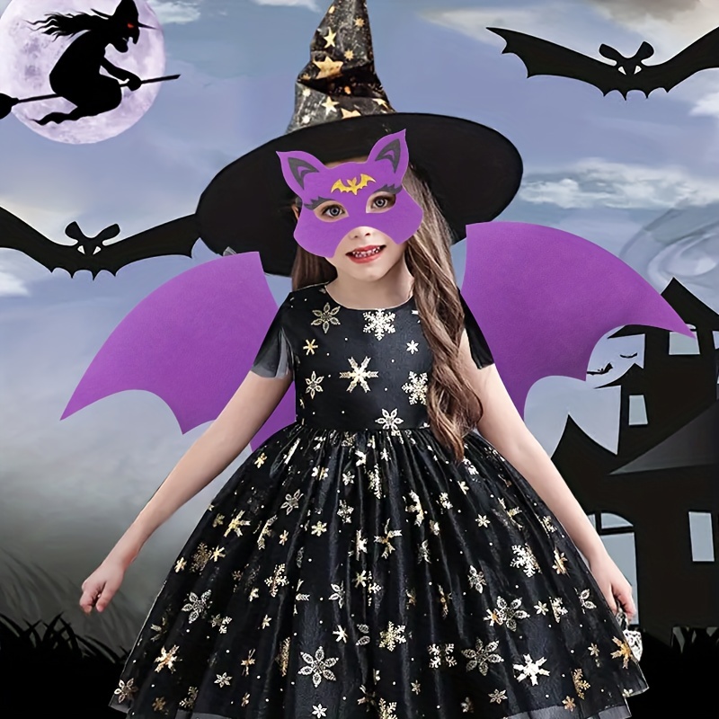 Capa Superhéroe Niños Disfraz Halloween Niñas Falda - Temu