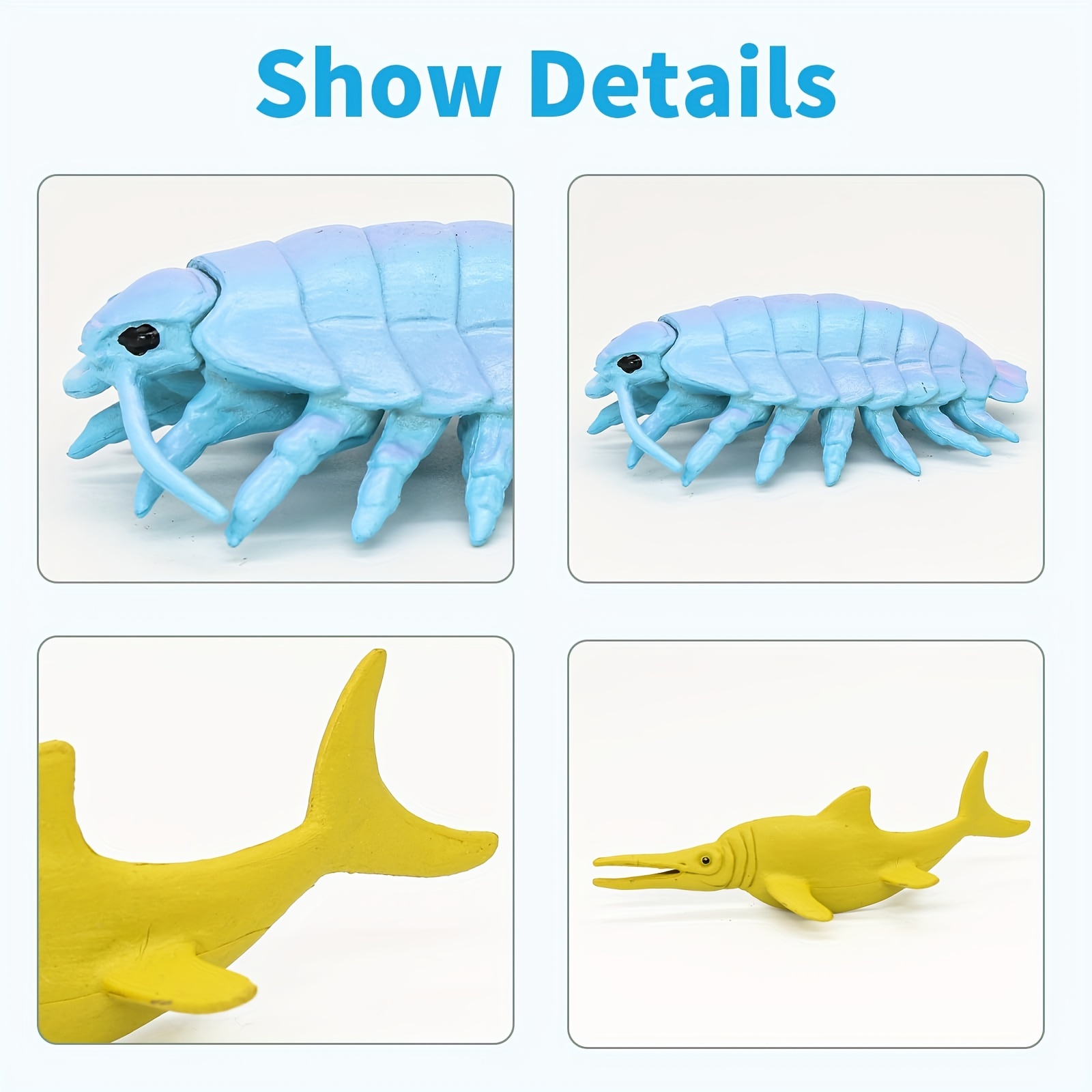 Deep Sea Giant isopod animal PVC Action Figure model (brown color) | eBay