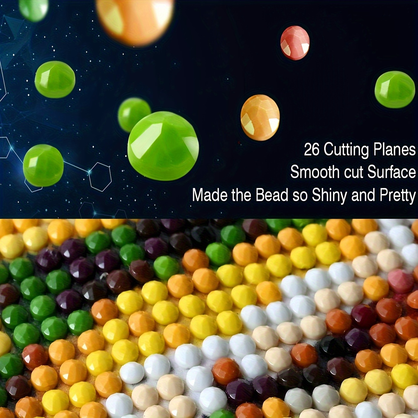 Tiny Fun 6 Pack 5D Diamond Painting Kits for Adults Full Drill Diamond Art Kits for Beginners Paint with Diamond Round Gem Bead Painting Art DIY
