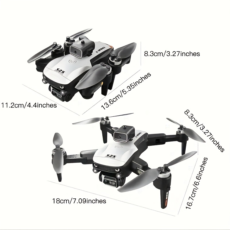 S2s Folding Optical Flow Drone Brushless Motor Intelligent Follow