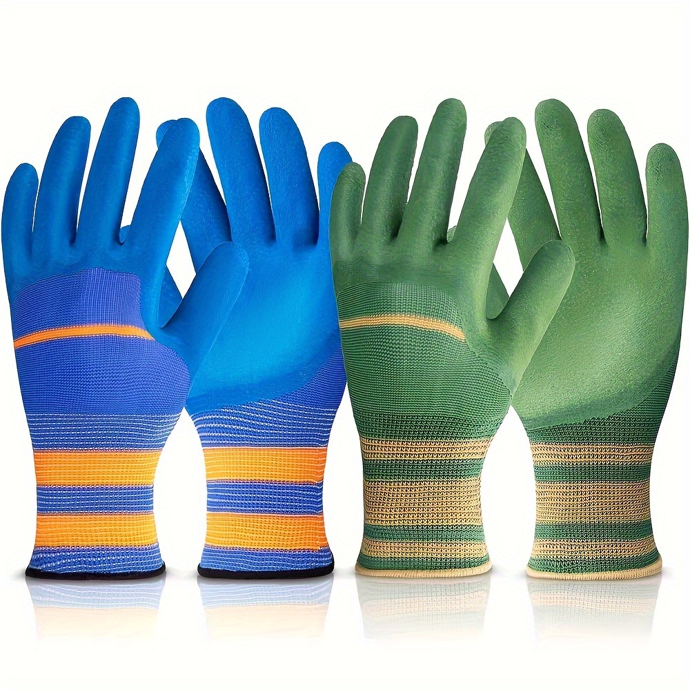 Safety Work Gloves PU Coated-60 Pairs,KAYGO KG11PB, Seamless Knit
