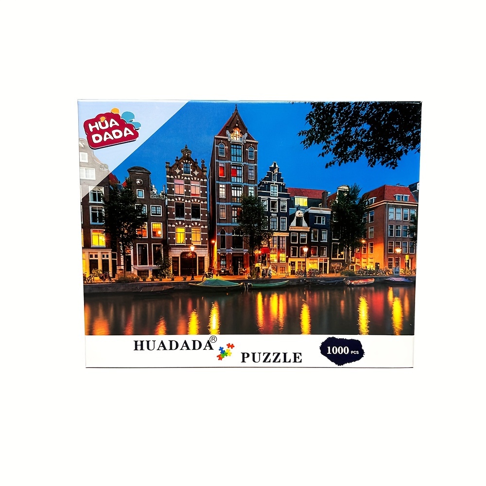 1000 Pezzi Puzzle Adulti, Canale Amsterdam - Giochi E Giocattoli
