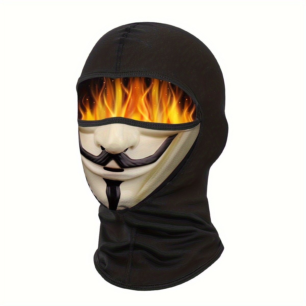 Masque de moto et de ski coupe-vent pour hommes et femmes, écharpe