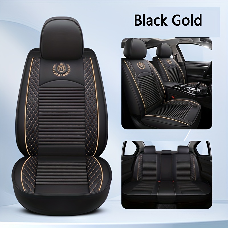 Funda Universal Asiento Coche Protector Asiento Trasero Piel - Temu