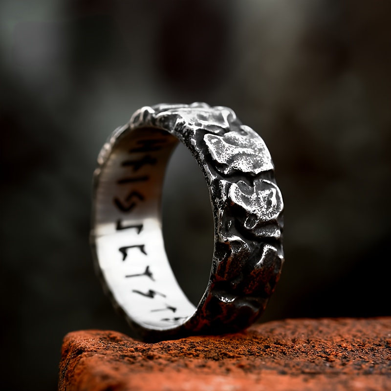 Bague discount rock homme