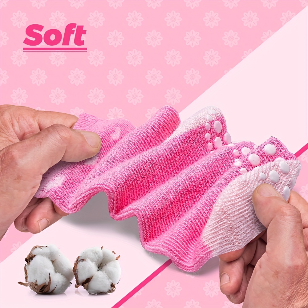  10 pares de calcetines antideslizantes para bebés