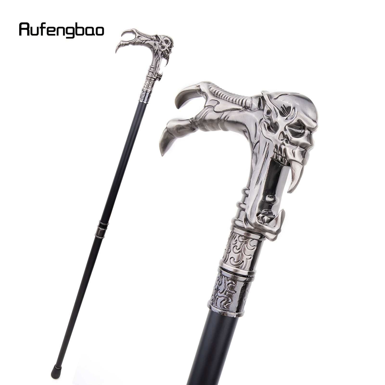  Snake Fashion Walking Stick Decorative Vampire Cospaly Vintage  Party Fashionable Walking Cane Halloween Crosier 93cm : Clothing, Shoes &  Jewelry