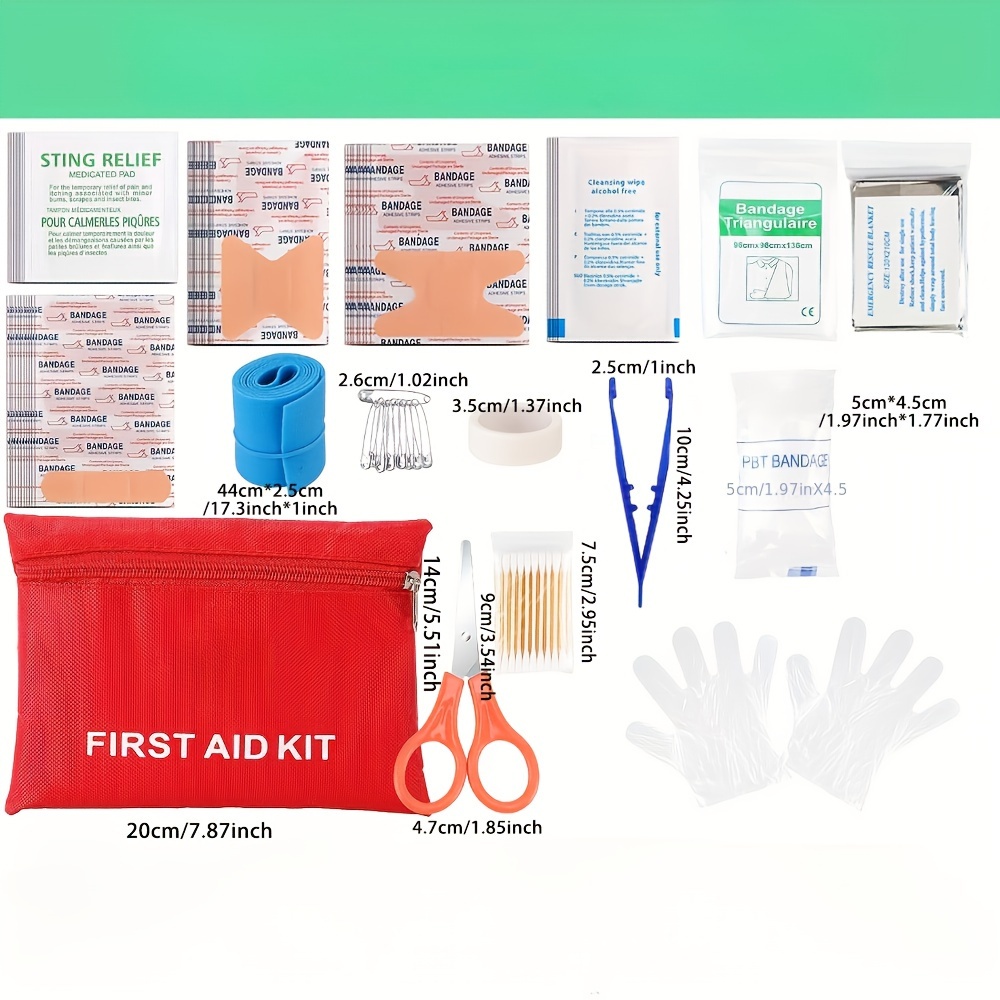 Kit de Supervivencia BAYTIZ + Botiquín de Primeros Auxilios
