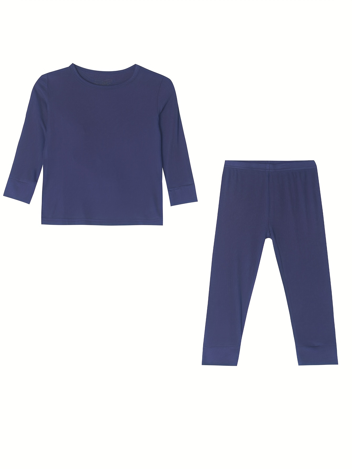 Boys / Girls Thermal Underwear Set Tight Shirt + Leggings - Temu