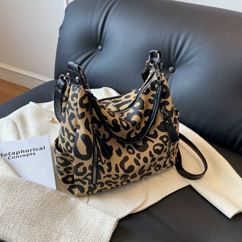 Coach leopard edie 31 shoulder clearance bag