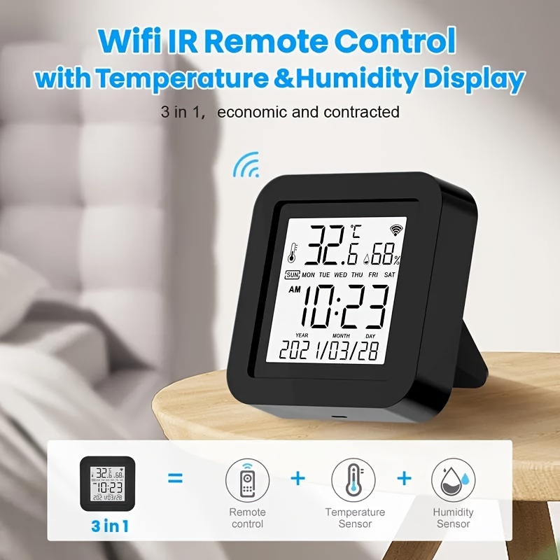 USB temperature and relative humidity sensor