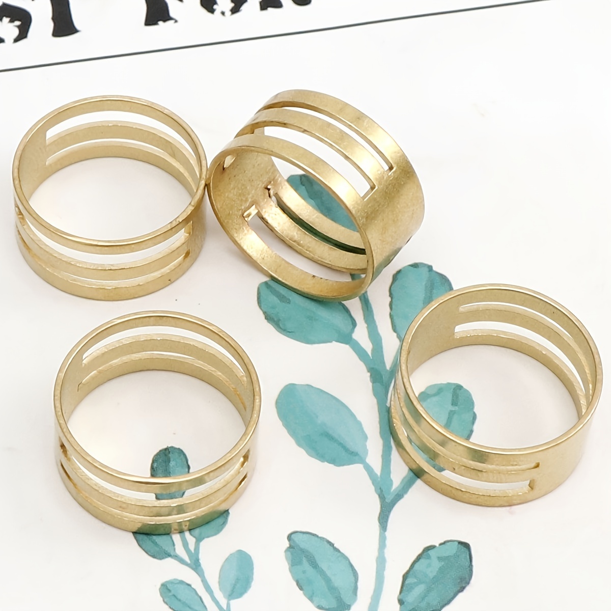 Diy brass ring sale